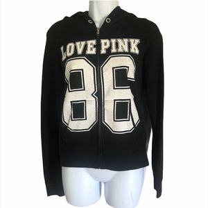 Victoria’s Secret PINK zip up hoodie Sz. M
